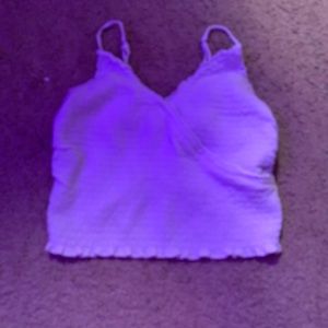 A Hollister cropped tank top size M in women’s
